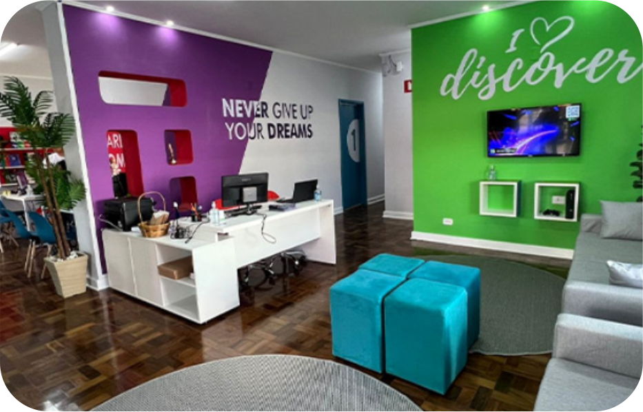 Recepção da DiscoverON Arujá