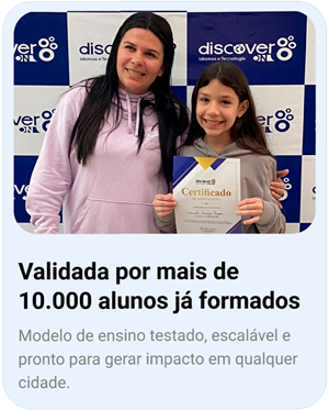 Validada por mais de 15.000 alunos já formados